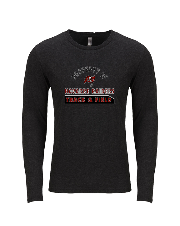 Navarre HS Track & Field Property - Tri-Blend Long Sleeve