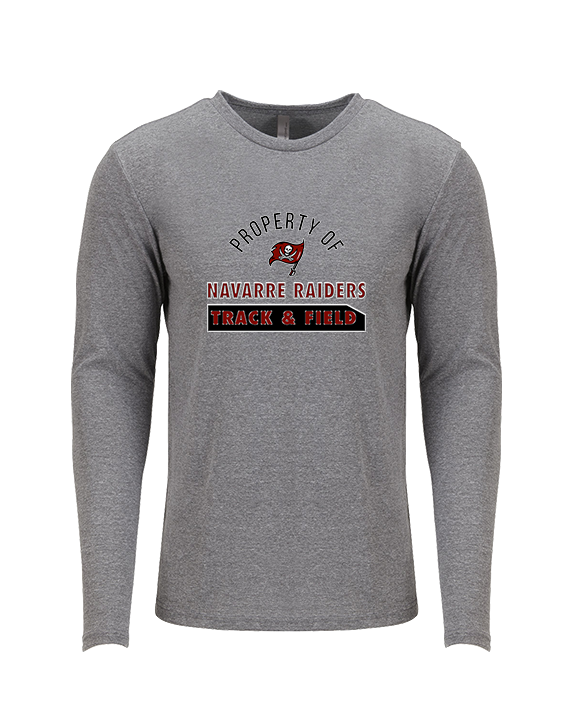 Navarre HS Track & Field Property - Tri-Blend Long Sleeve