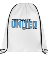 Northeast United Soccer Club Bold - Drawstring Bag