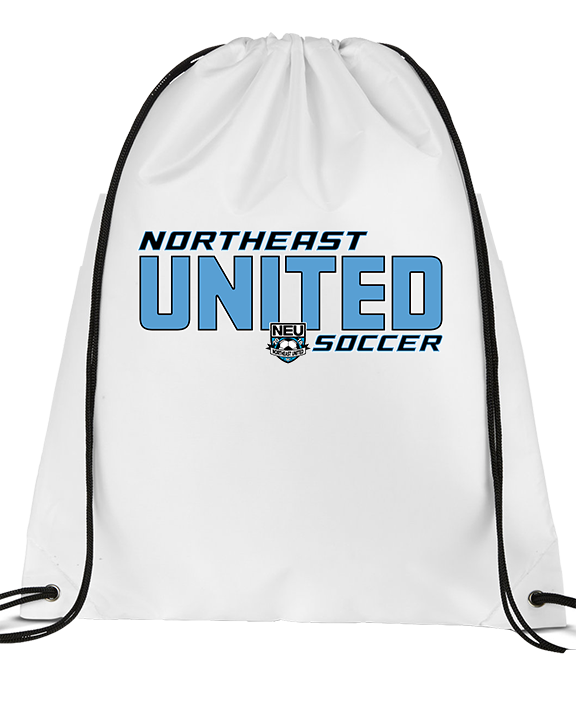 Northeast United Soccer Club Bold - Drawstring Bag