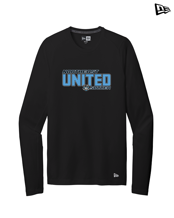 Northeast United Soccer Club Bold - New Era Performance Long Sleeve