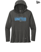 Northeast United Soccer Club Bold - New Era Tri-Blend Hoodie