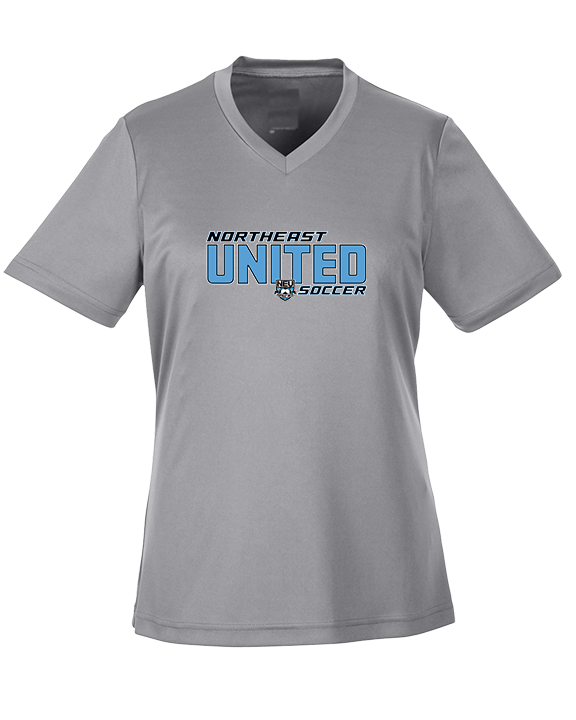Northeast United Soccer Club Bold - Womens Performance Shirt