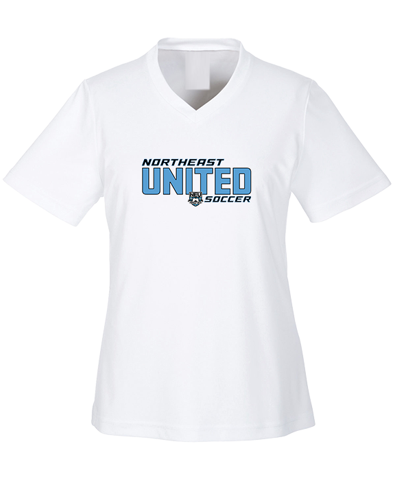 Northeast United Soccer Club Bold - Womens Performance Shirt