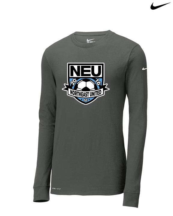 Northeast United Soccer Club Logo - Mens Nike Longsleeve