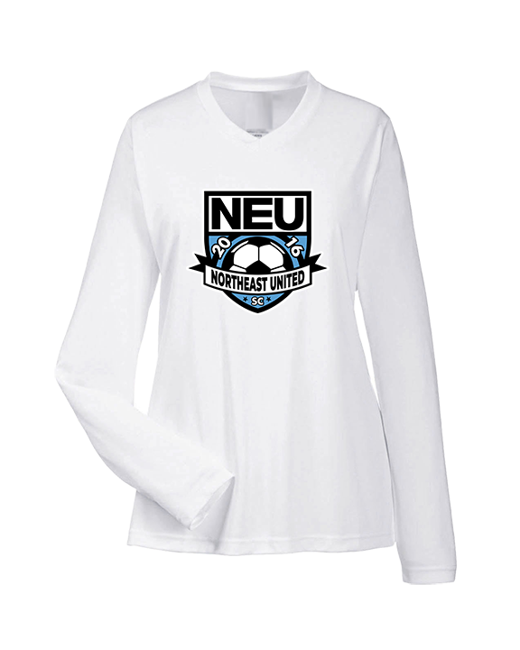Northeast United Soccer Club Logo - Womens Performance Longsleeve