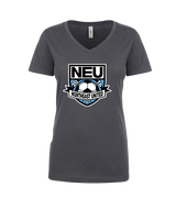 Northeast United Soccer Club Logo - Womens Vneck