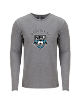 Northeast United Soccer Club Property - Tri-Blend Long Sleeve