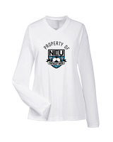 Northeast United Soccer Club Property - Womens Performance Longsleeve