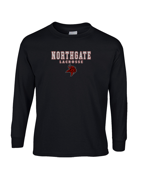 Northgate HS Lacrosse Block - Cotton Longsleeve