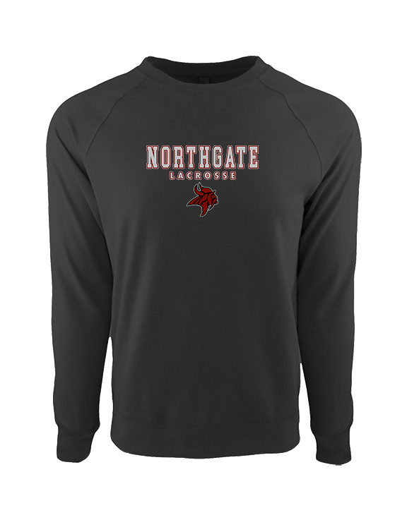 Northgate HS Lacrosse Block - Crewneck Sweatshirt