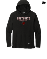 Northgate HS Lacrosse Block - New Era Tri-Blend Hoodie
