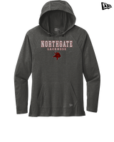 Northgate HS Lacrosse Block - New Era Tri-Blend Hoodie