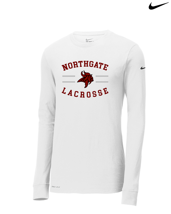 Northgate HS Lacrosse Curve - Mens Nike Longsleeve