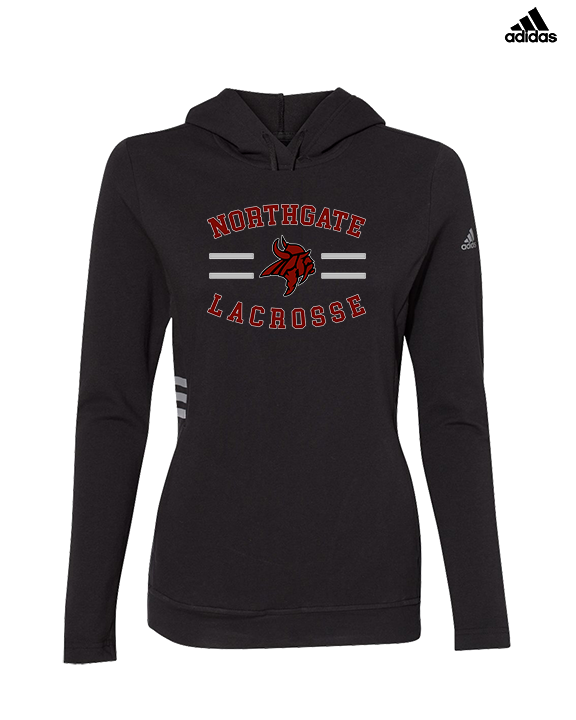 Northgate HS Lacrosse Curve - Womens Adidas Hoodie