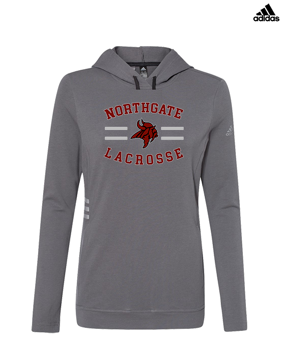 Northgate HS Lacrosse Curve - Womens Adidas Hoodie