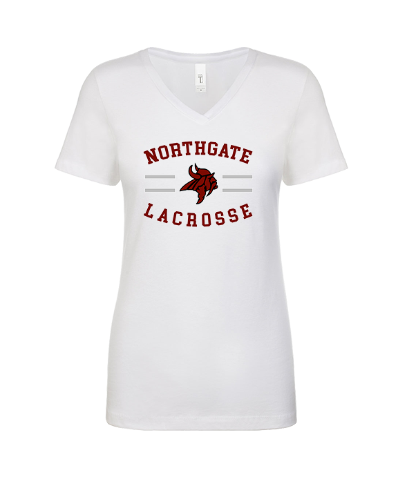 Northgate HS Lacrosse Curve - Womens Vneck
