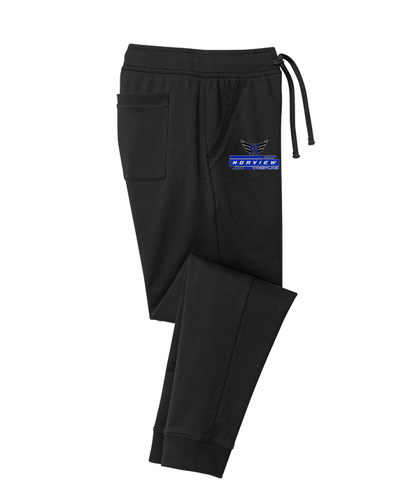 Norview HS Wrestling Logo - Cotton Joggers