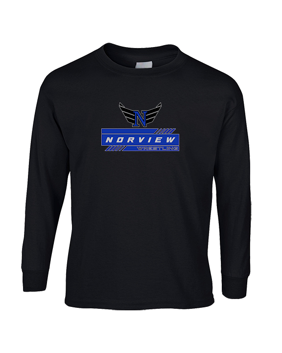 Norview HS Wrestling Logo - Cotton Longsleeve