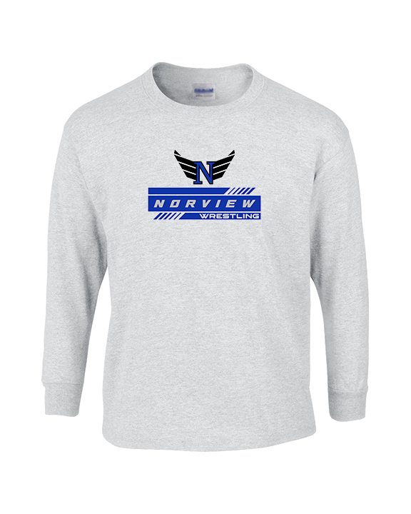 Norview HS Wrestling Logo - Cotton Longsleeve