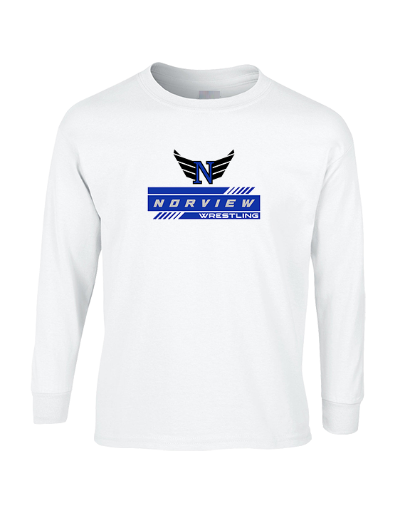 Norview HS Wrestling Logo - Cotton Longsleeve