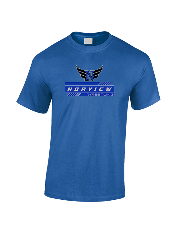 Norview HS Wrestling Logo - Cotton T-Shirt