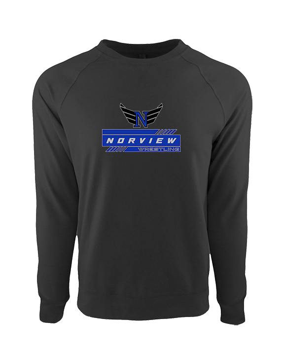 Norview HS Wrestling Logo - Crewneck Sweatshirt