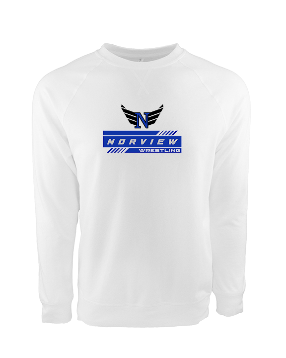 Norview HS Wrestling Logo - Crewneck Sweatshirt