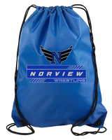 Norview HS Wrestling Logo - Drawstring Bag