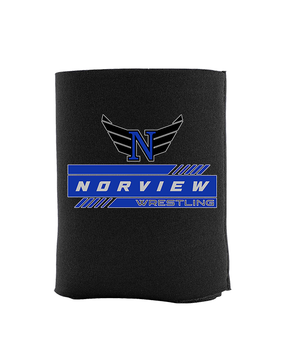 Norview HS Wrestling Logo - Koozie