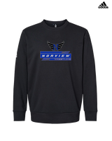 Norview HS Wrestling Logo - Mens Adidas Crewneck