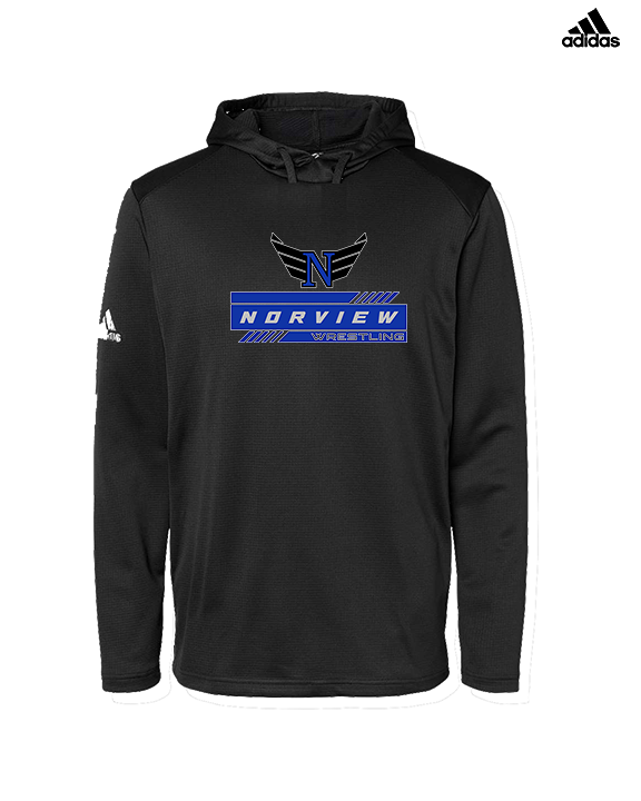 Norview HS Wrestling Logo - Mens Adidas Hoodie