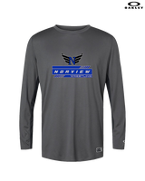 Norview HS Wrestling Logo - Mens Oakley Longsleeve