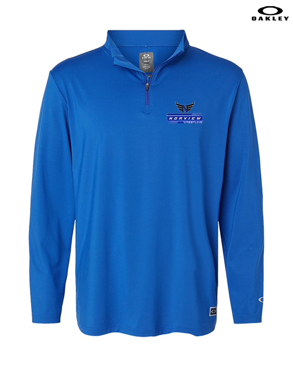 Norview HS Wrestling Logo - Mens Oakley Quarter Zip