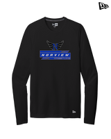 Norview HS Wrestling Logo - New Era Performance Long Sleeve