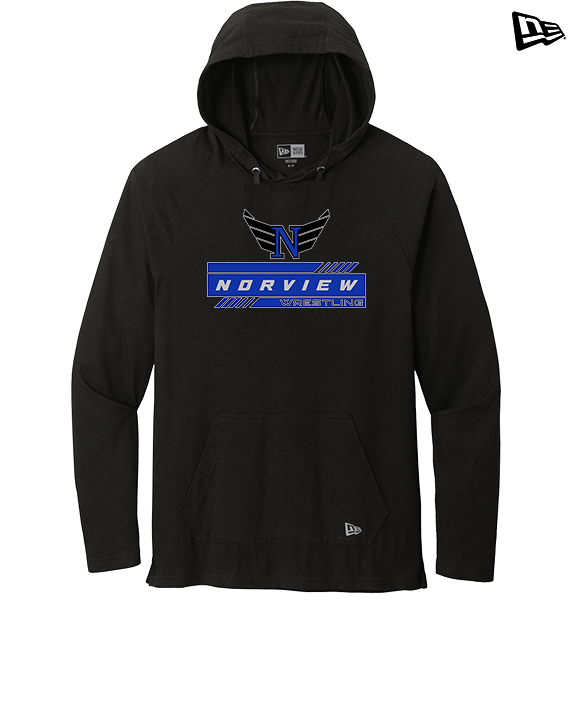 Norview HS Wrestling Logo - New Era Tri-Blend Hoodie