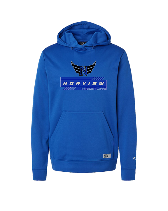 Norview HS Wrestling Logo - Oakley Performance Hoodie