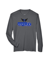 Norview HS Wrestling Logo - Performance Longsleeve