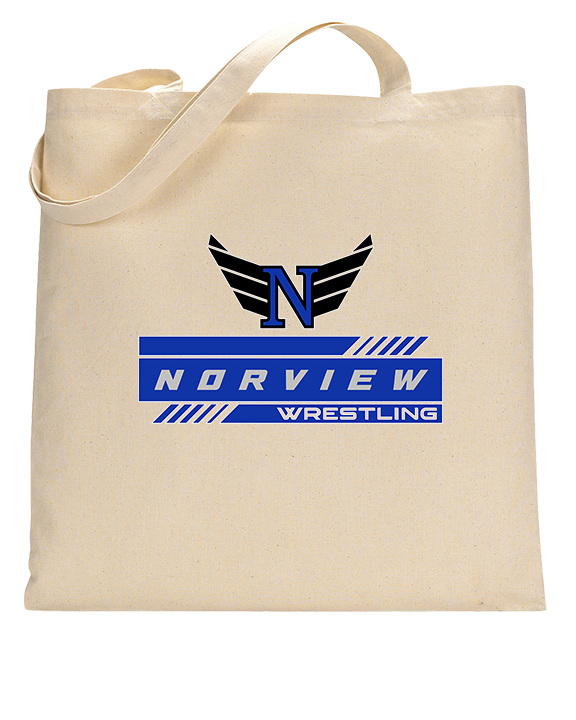 Norview HS Wrestling Logo - Tote