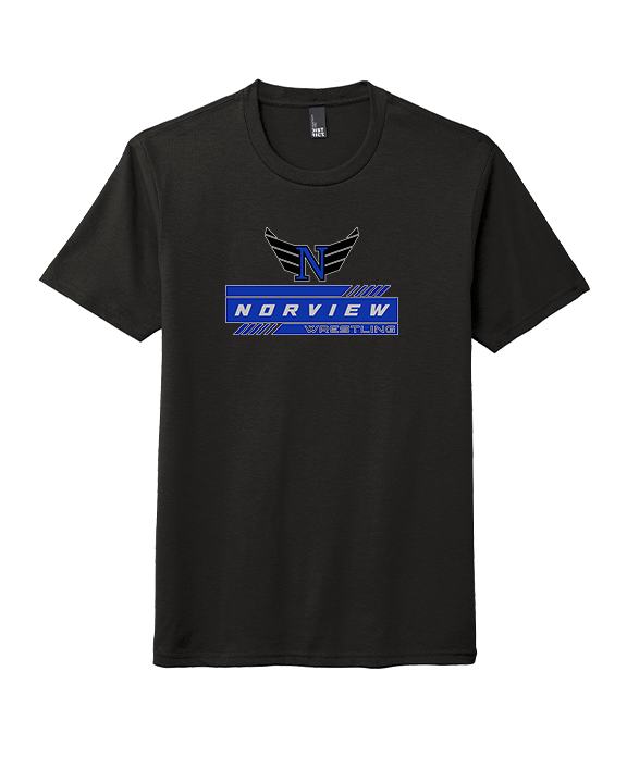 Norview HS Wrestling Logo - Tri-Blend Shirt
