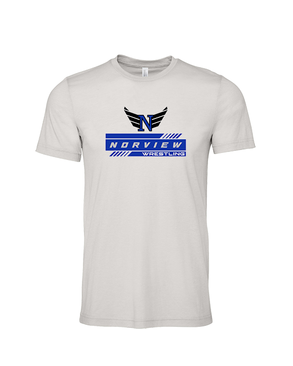 Norview HS Wrestling Logo - Tri-Blend Shirt