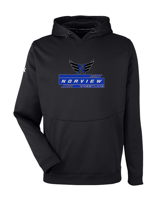 Norview HS Wrestling Logo - Under Armour Mens Storm Fleece