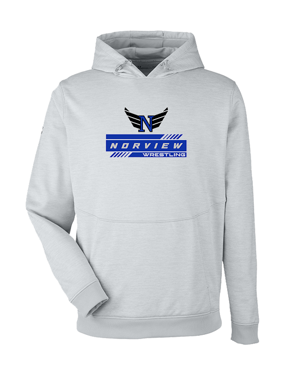Norview HS Wrestling Logo - Under Armour Mens Storm Fleece