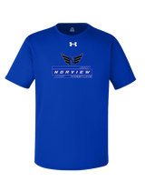 Norview HS Wrestling Logo - Under Armour Mens Team Tech T-Shirt