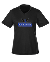 Norview HS Wrestling Logo - Womens Performance Shirt