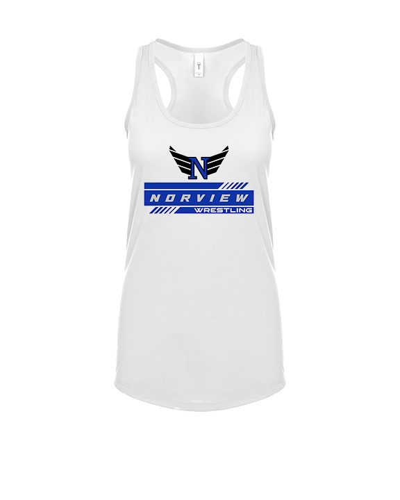 Norview HS Wrestling Logo - Womens Tank Top