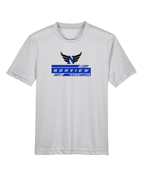 Norview HS Wrestling Logo - Youth Performance Shirt