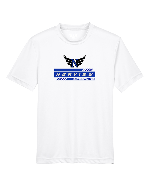 Norview HS Wrestling Logo - Youth Performance Shirt