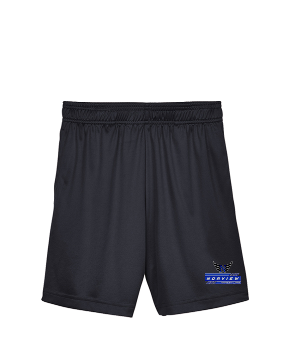 Norview HS Wrestling Logo - Youth Training Shorts