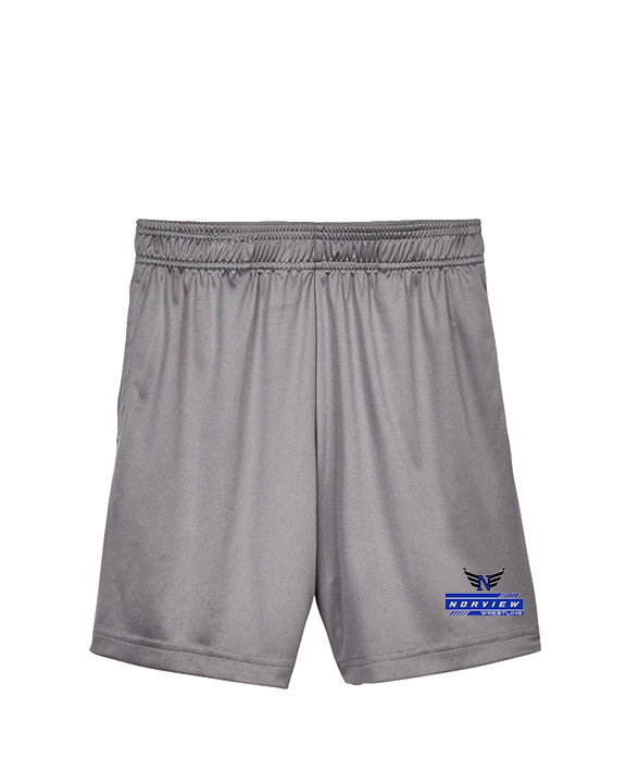 Norview HS Wrestling Logo - Youth Training Shorts